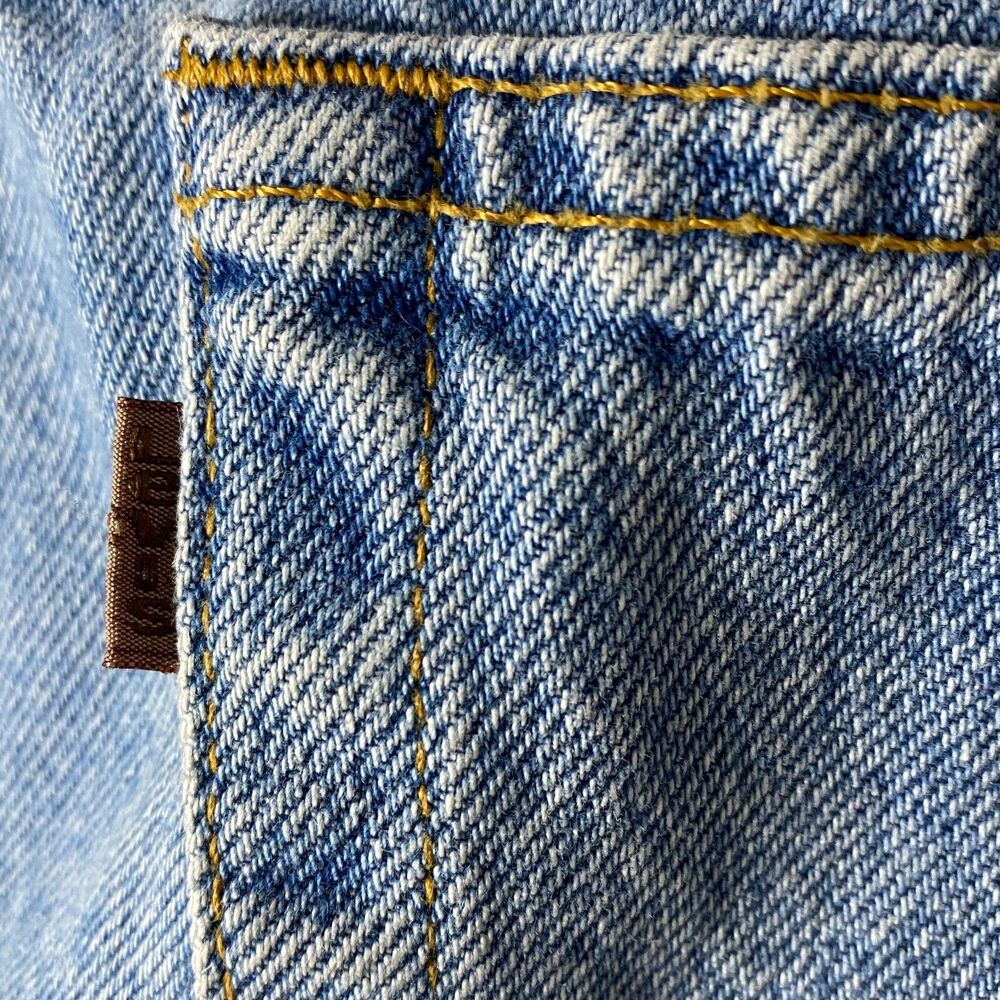 Vintage Brown Tab Levi's 540 Relaxed Straight Jeans Men 40x28 Denim - Picture 4 of 7
